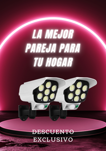 Luz led antirrobo ahorrador